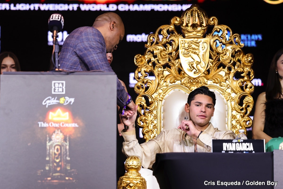 Image: Shakur Stevenson Furious Over Ryan Garcia Trashing Him
