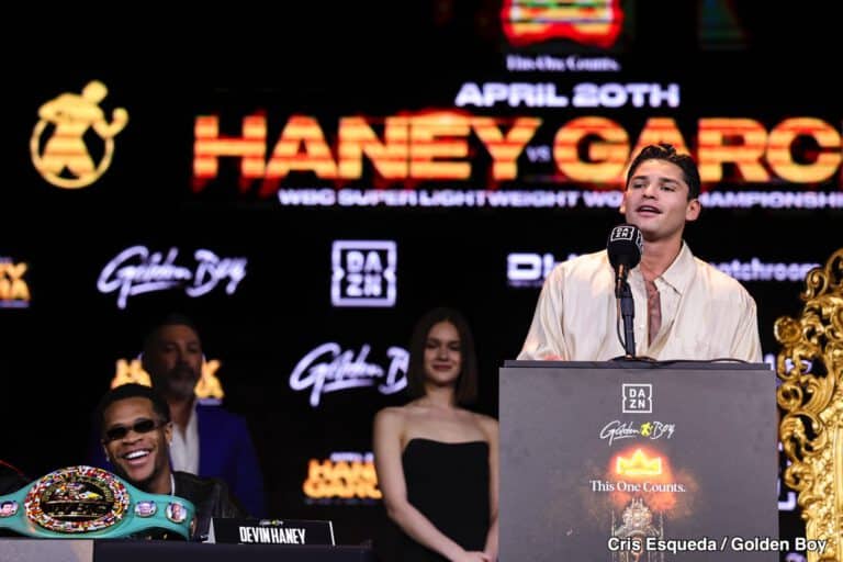 Image: Ryan Garcia Dispels Doubts, Insists He's Taking Haney Fight Seriously
