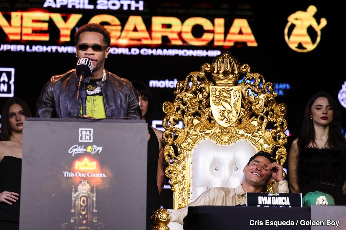 Image: Trainer Robert Garcia Raises Concerns: Should Garcia Fight Devin Haney?