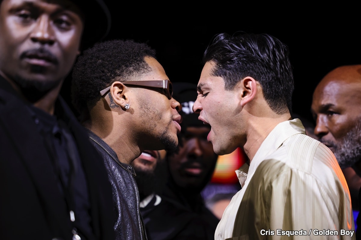 Image: Devin Haney Turns Ryan Garcia Press Conference Into Ugly Display