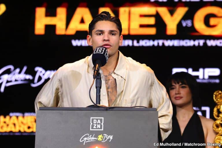 Image: Ryan Garcia's ex-wife Concerned about Him, Says He's Not OK