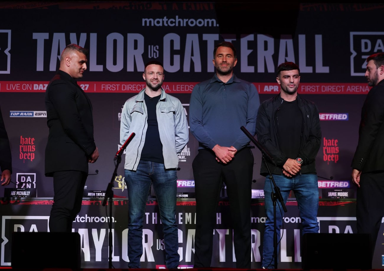 Taylor vs. Catterall: Rematch Fueled by Hate