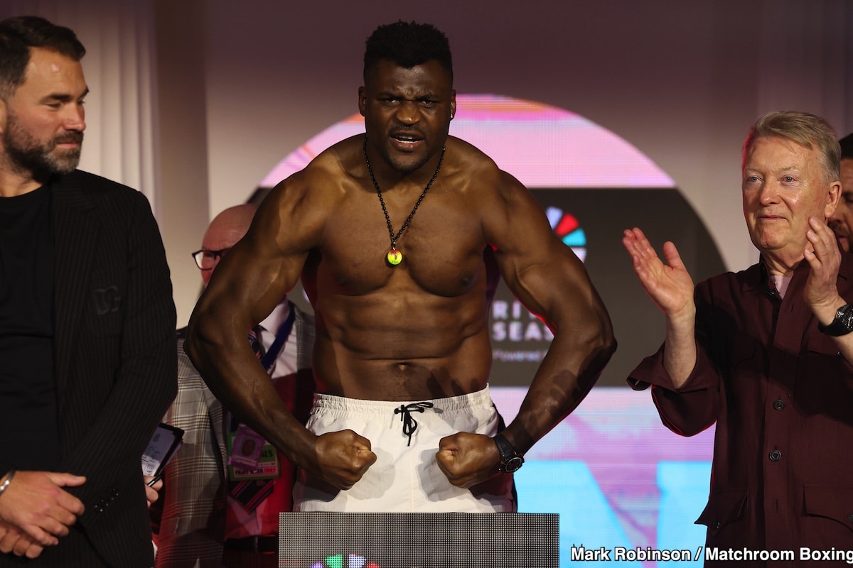Image: Wallin Sees Ngannou's Power as X-Factor, Respects Joshua's Skill