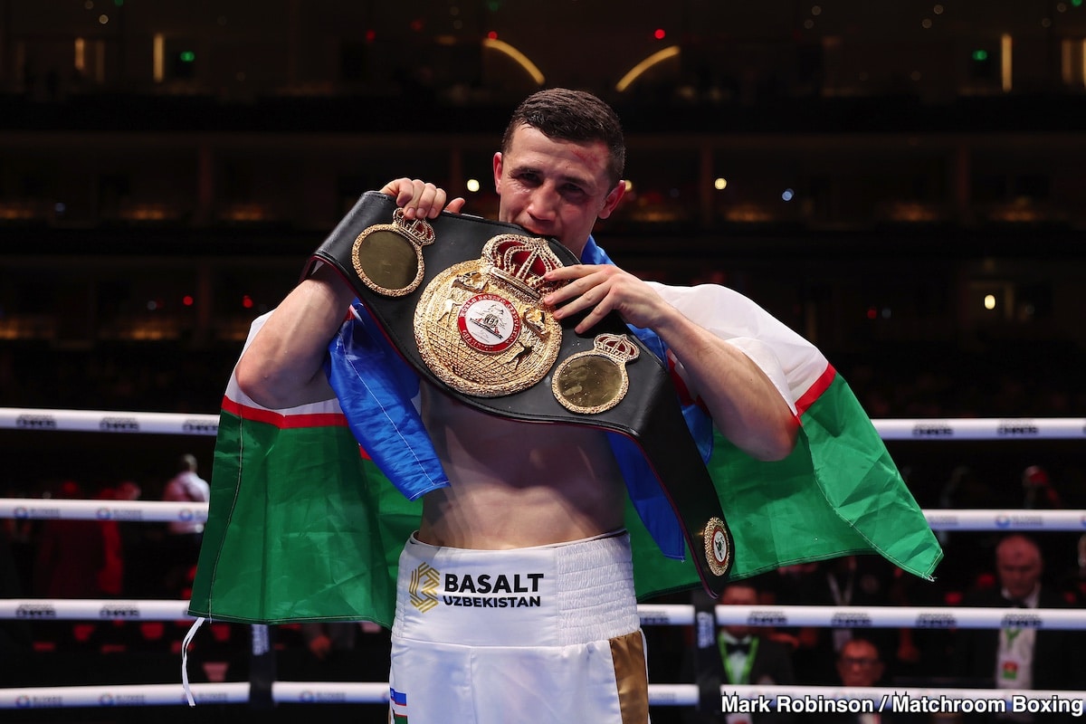 Image: Israil Madrimov Sets Sights on Canelo, Aims to Upset Crawford's Plans