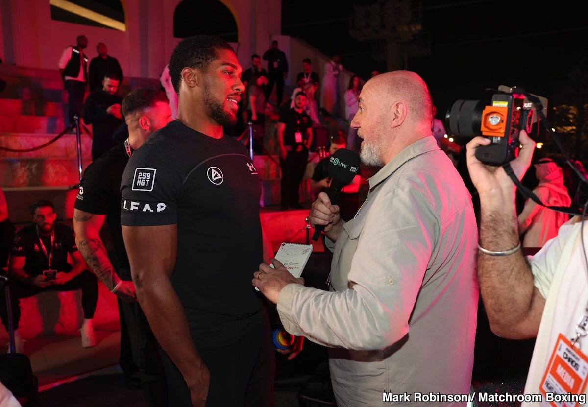 Image: Anthony Joshua Eyes September Return, Awaits Fury-Usyk Outcome