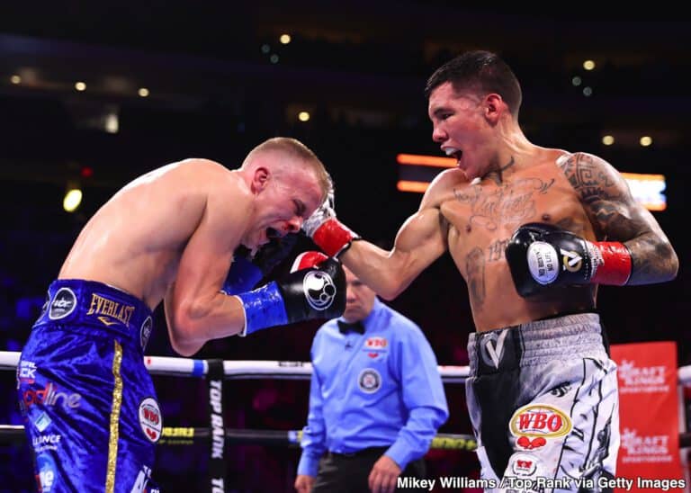 Image: Boxing Results: Oscar Valdez Stops Liam Wilson in seven rounds!