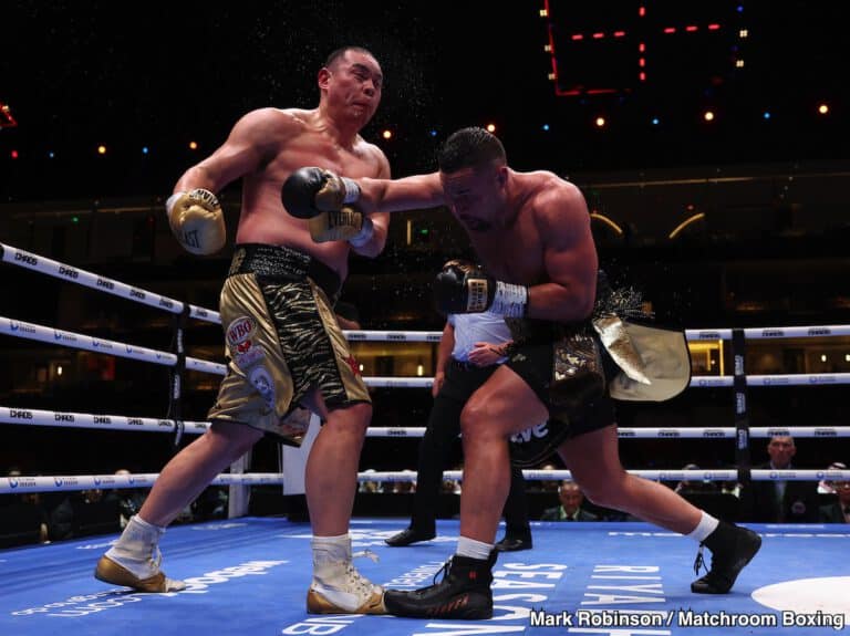 Image: Zhilei Zhang's Camp to Force Rematch, Blames Parker's Crafty Tactics