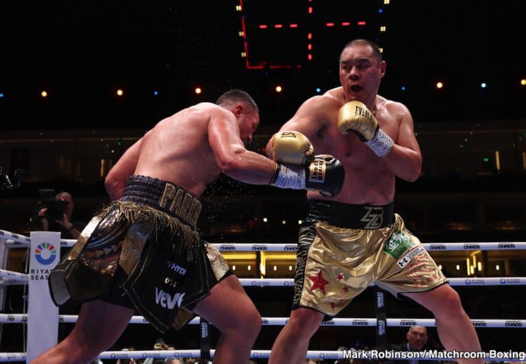 Image: Boxing Results: Joseph Parker defeats Zhilei Zhang, captures WBO interim heavyweight title 
