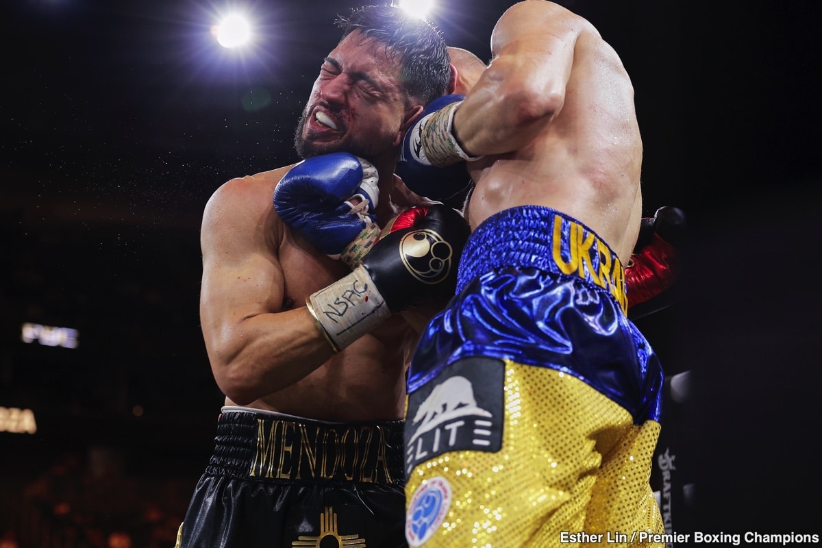 Image: Boxing Results: Serhii Bohachuk defeats Mendoza, Captures WBC interim 154-lb title