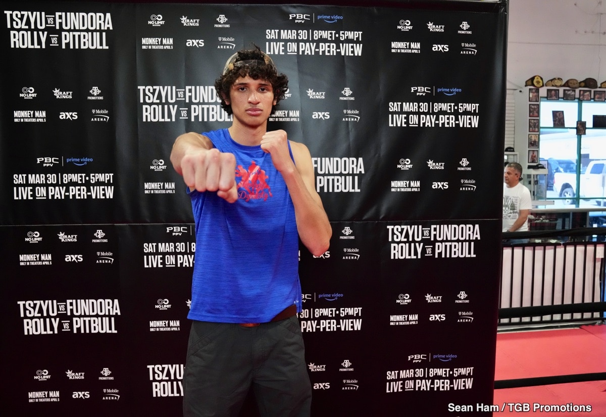 Image: Fundora Reflects on Past Loss Ahead of Tszyu Title Fight