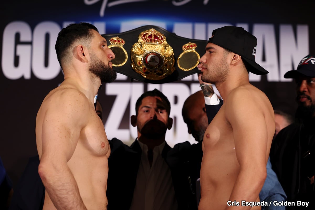 Boxing Results: Arsen Goulamirian Loses to Gilberto 