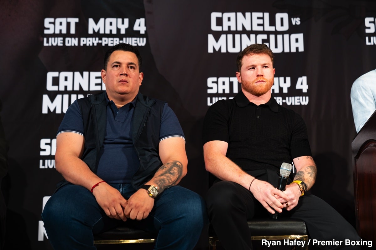 Image: Leonard Ellerbe's Expert Prediction: 'No Way Canelo Is Losing To Munguiaia"