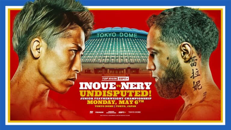 Image: Naoya Inoue Headlines Historic Tokyo Dome Boxing Event on May 6th Against Luis Nery