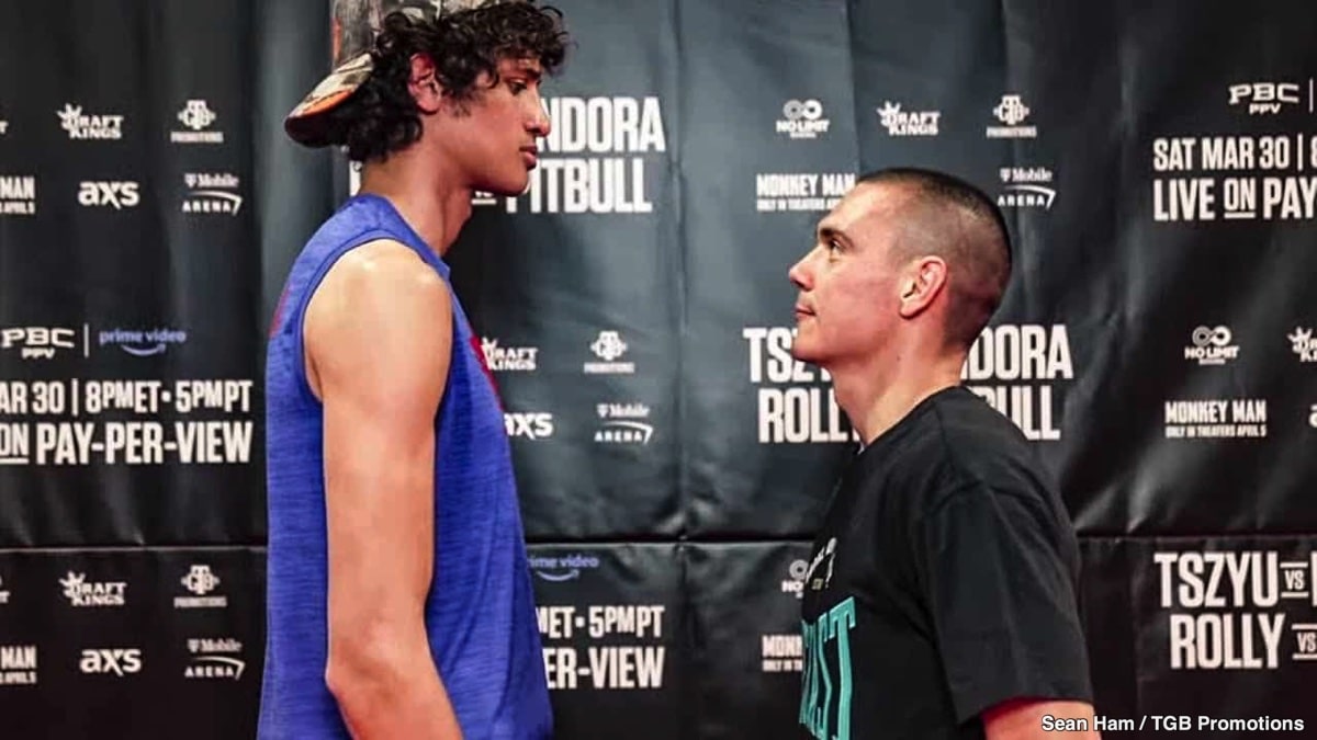 Image: Fundora's Towering Advantage Raises Concerns for Tszyu