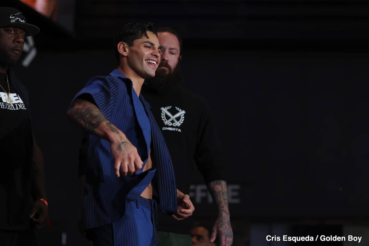 Image: Bozy Ennis: Ryan Garcia Never Intended to Make Weight