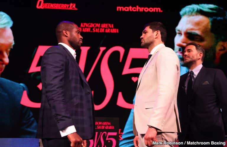 Image: Hearn on Dubois vs. Hrgovic: A Generational Clash in the Heavyweight Division