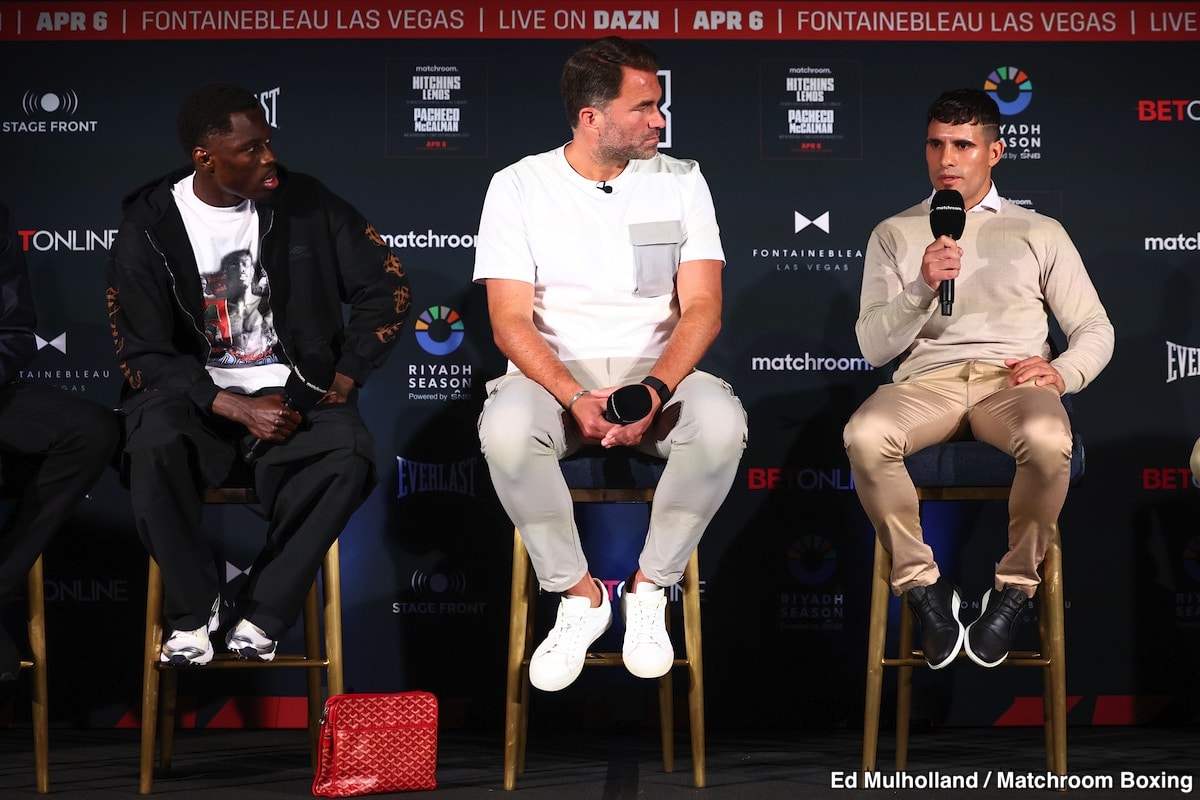 Image: Hearn's KO Fantasy: Can "Safety First" Hitchins Deliver?