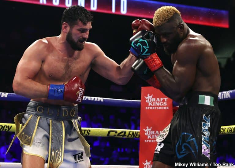 Image: Results: Efe Ajagba - Vianello, Anderson - Merhy Video Highlights