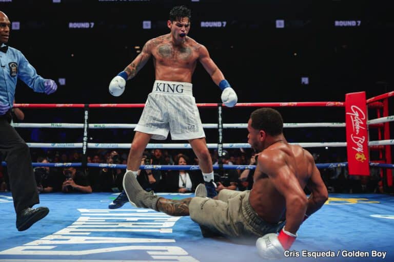 Image: Boxing Results: Ryan Garcia Upsets Devin Haney In Brooklyn!