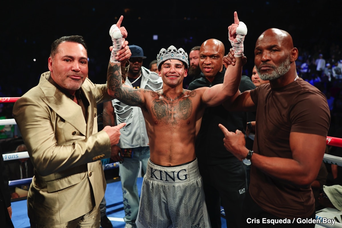 Image: Oscar De La Hoya Shuts Down Devin Haney’s Rematch Plea for Ryan Garcia