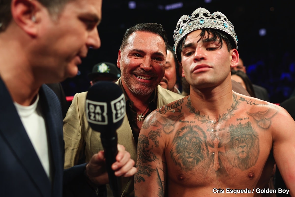 Image: Ryan Garcia Charged with Vandalism After Beverly Hills Incident