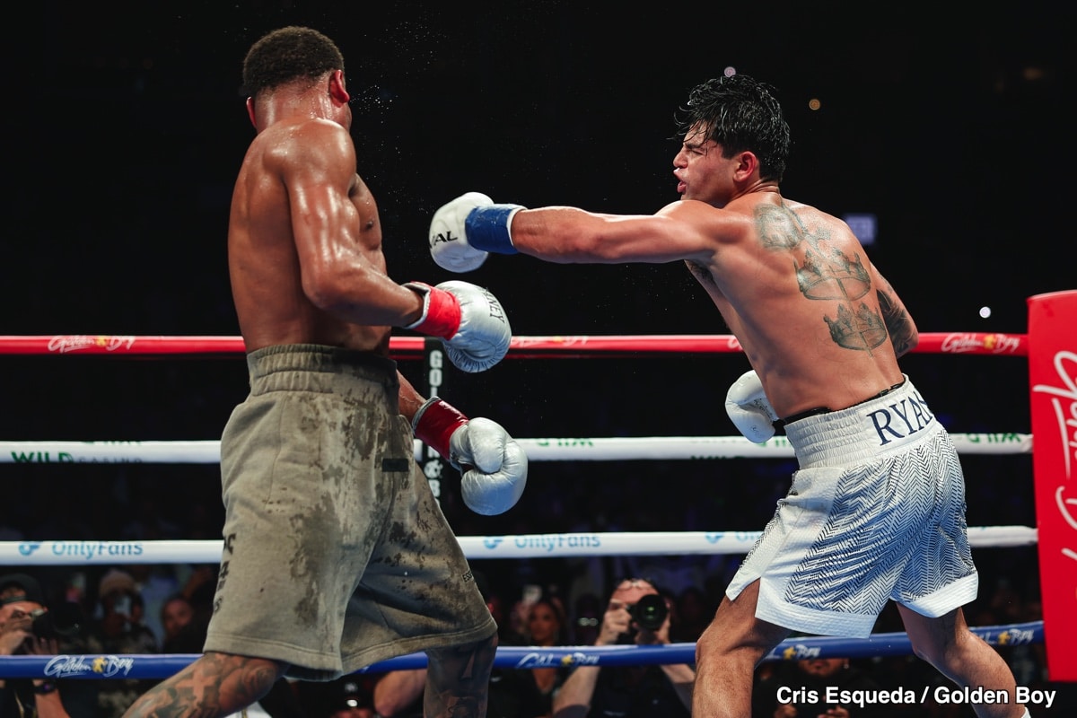 "Right Hand Up" Ryan Garcia Rubs Salt In Haney's Wounds With Social