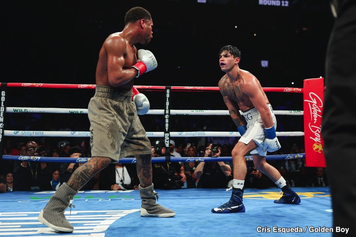 Image: Haney On Ryan Garcia Rematch: It's "Got To be On My Terms"