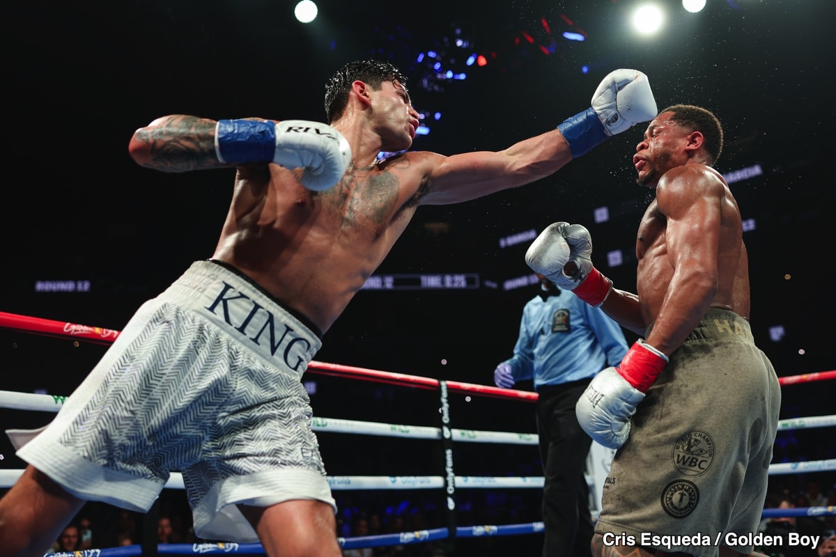 Image: Hopkins: Ryan Garcia Needs "Respectable Tuneup" in April