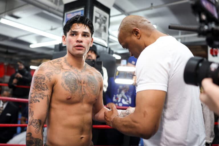 Image: Garcia Promises to Smoke Out Haney on Saturday Night