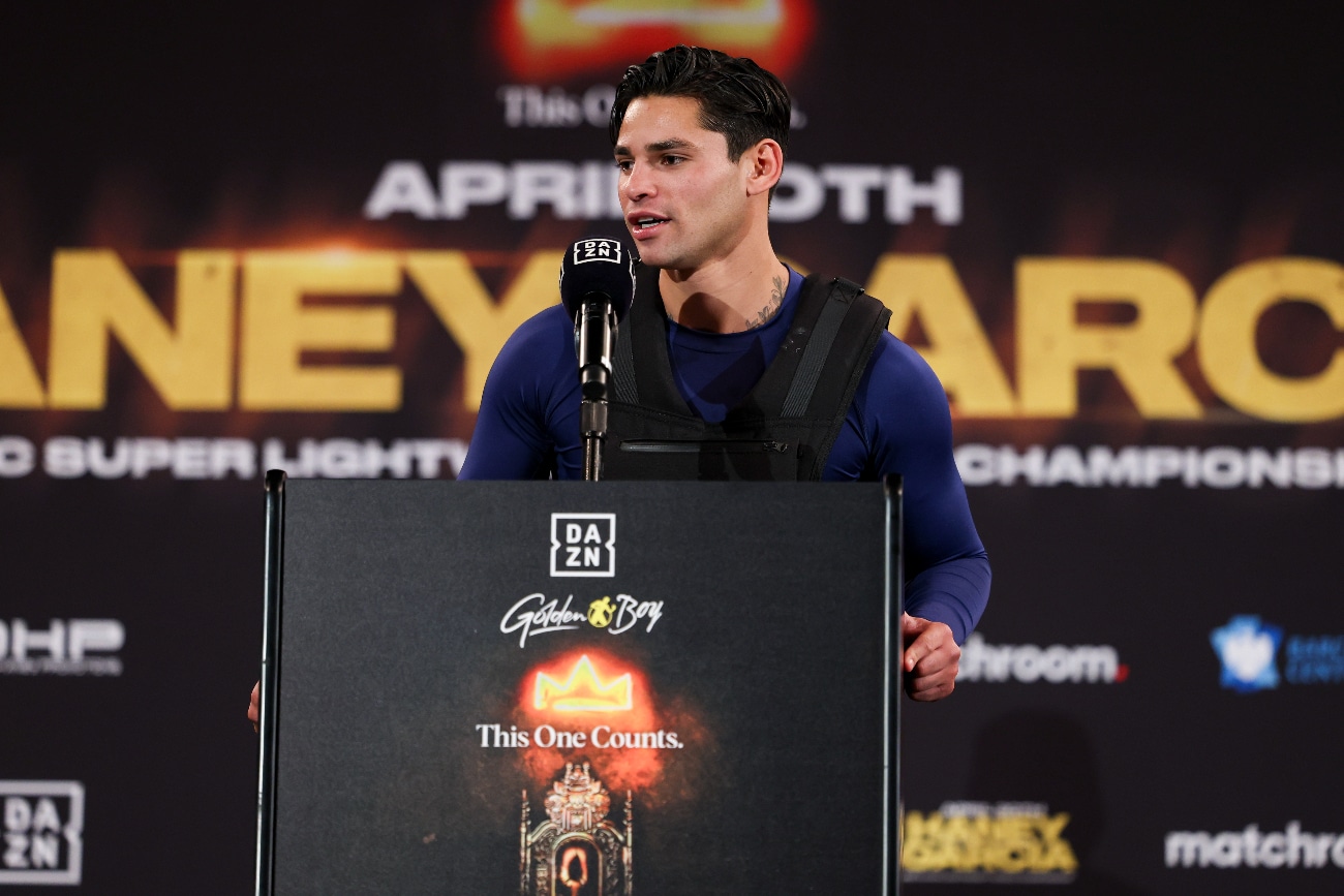 Ryan Garcia Threatens Promoter Eddie Hearn: “I’m Going To Punch Him In The Face”