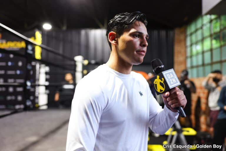 Image: Ryan Garcia Promises to "F* Devin Haney Up"