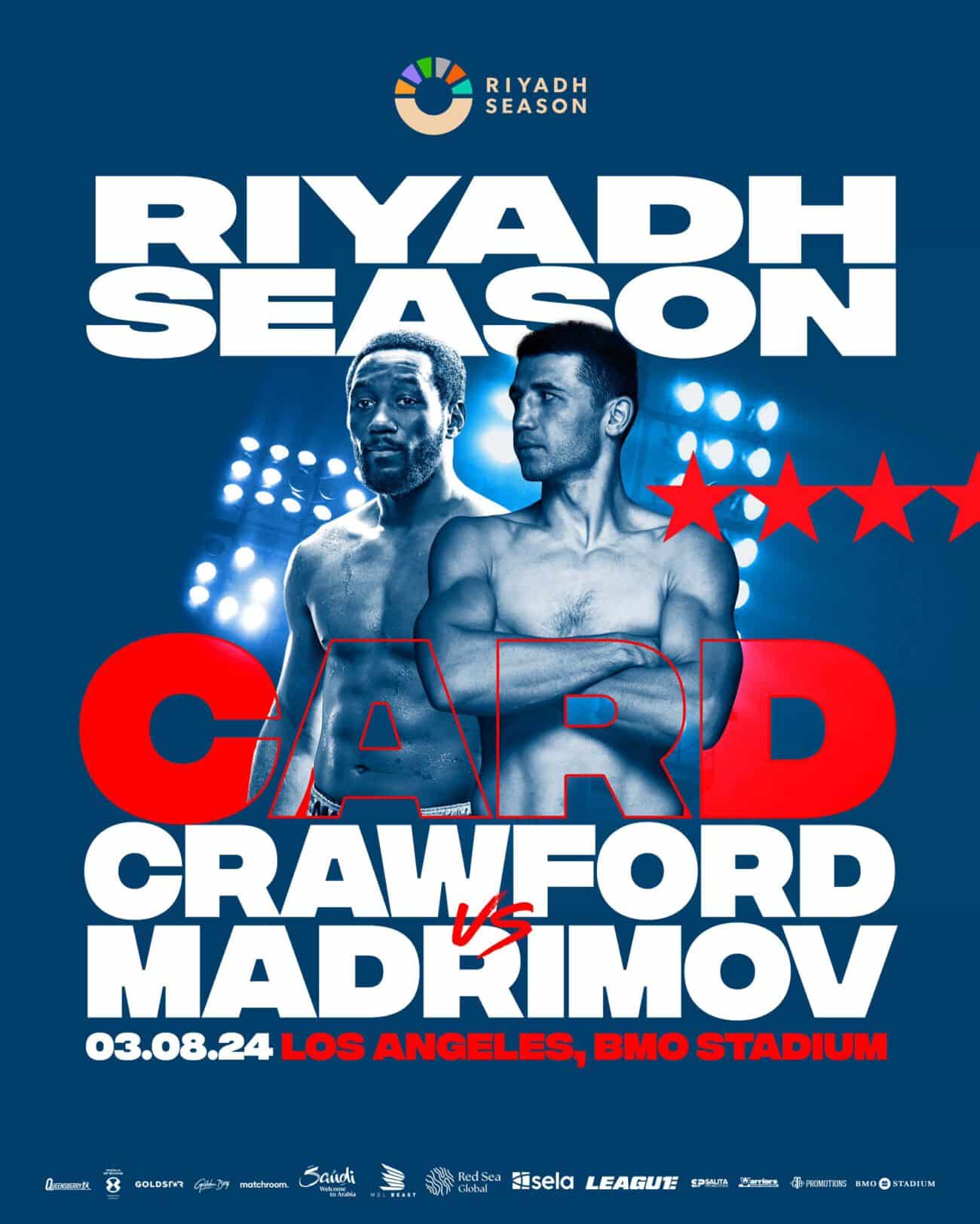 Crawford Vs. Madrimov Ticket Sales Lagging Despite Stellar