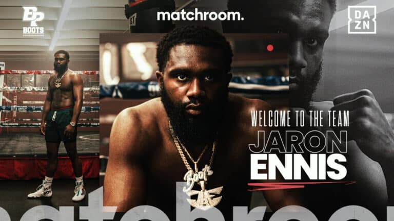 Image: Eddie Hearn Thrilled as Jaron 'Boots' Ennis Homecoming Bout Pre-Sale Sells Out