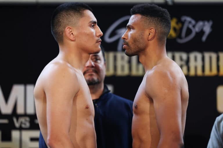 Image: Ramirez - Barthelemy & Ortiz vs. Dulorme - Weigh-in Results for Saturday on DAZN