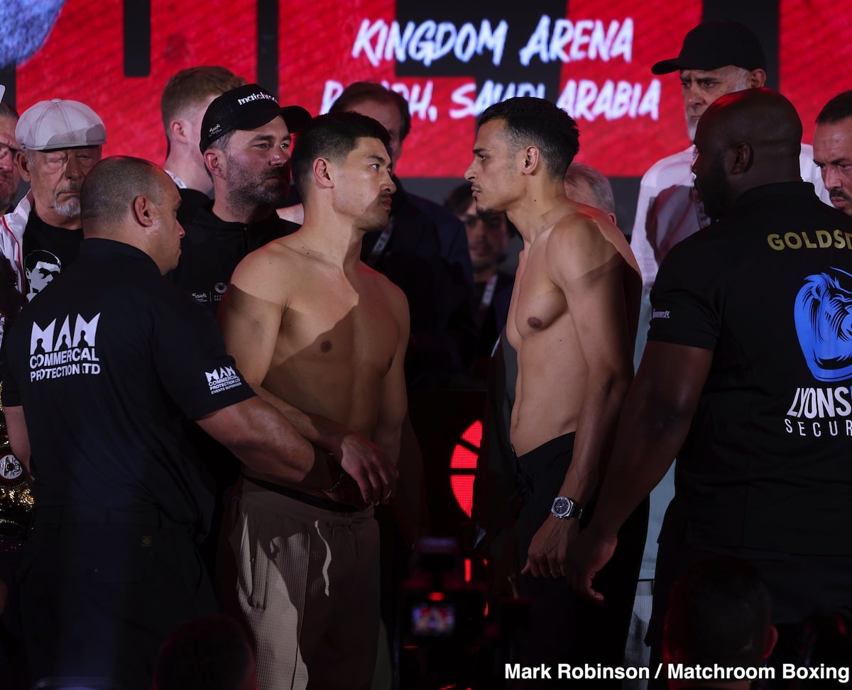 Image: Dmitry Bivol 175 vs. Malik Zinad 174.2 - Weigh-in Results for Saturday on DAZN PPV