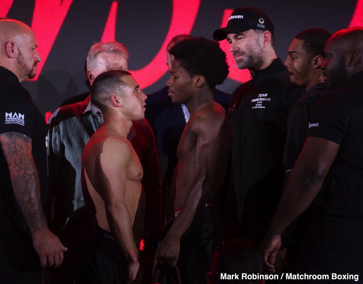 Image: Raymond Ford 125.4 vs. Nick Ball 125.8 - Weigh-in Results For Saturday Night