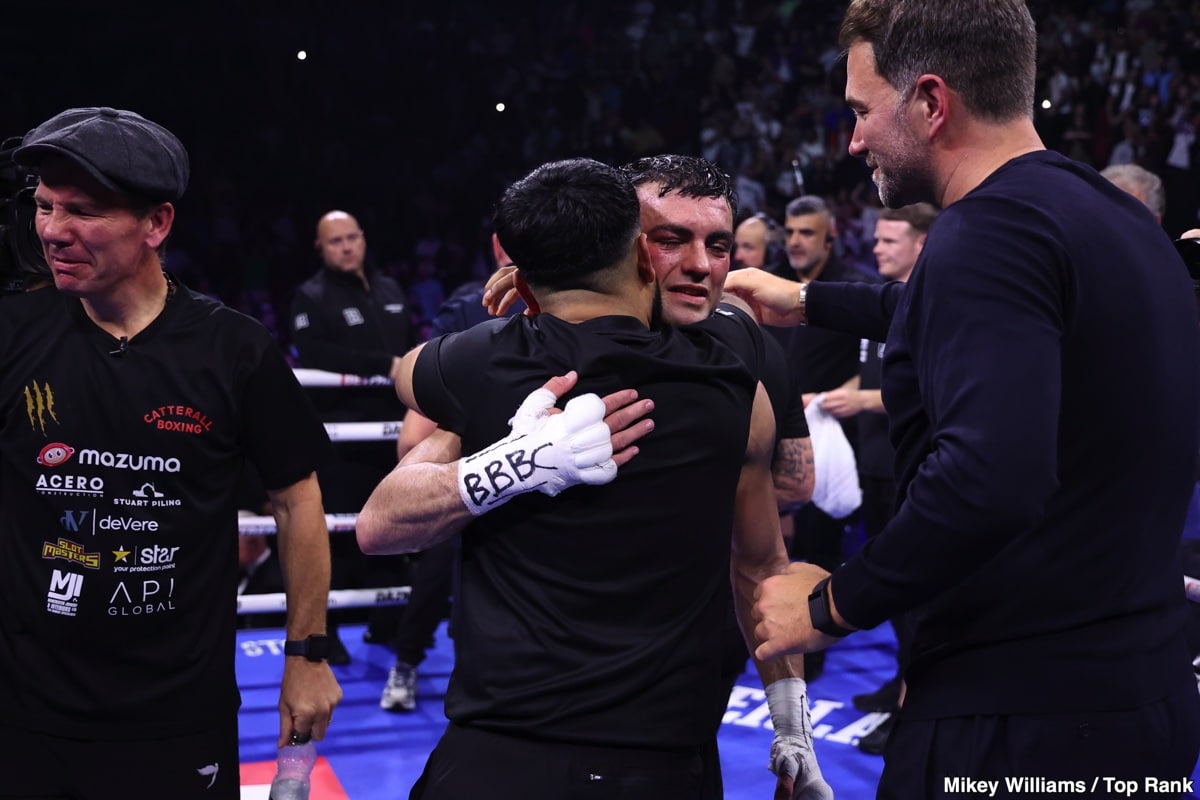 Image: Bob Arum Melts Down in Epic Fashion After Catterall Schools Taylor in Rematch