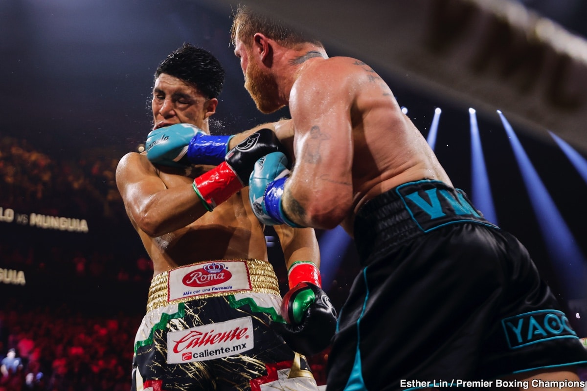 Image: Boxing Results: Saul ‘Canelo’ Alvarez Defeats Jaime Munguia In Las Vegas!