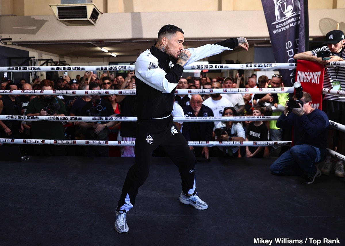 Image: Kambosos Claps Back at Garcia's "He Sucks" Comment After Lomachenko Loss