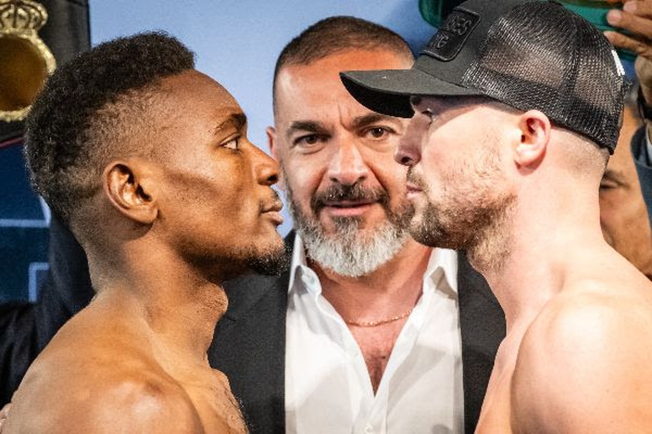 Image: Christian Mbilli vs. Mark Heffron - Weigh-in Results for Saturday Night