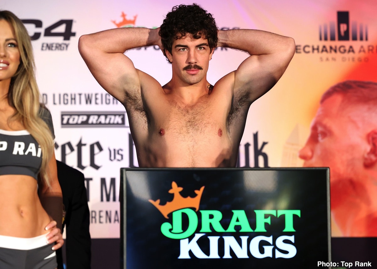 Image: Navarrete vs. Denys Berinchyk & Santillan vs. Normal Jr - Weigh-in Results for Saturday on ESPN