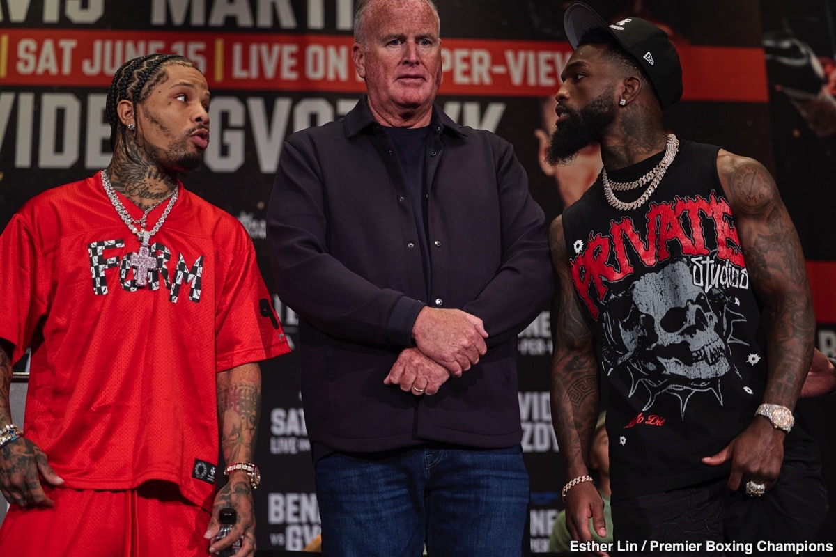 Image: Errol Spence Picks Frank Martin Over Gervonta Davis