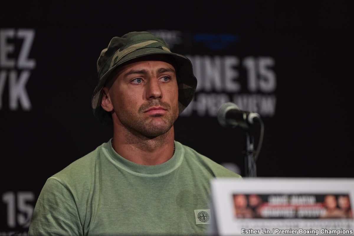 Image: Gvozdyk Vows to Show Benavidez "Something" in WBC Interim Title Fight
