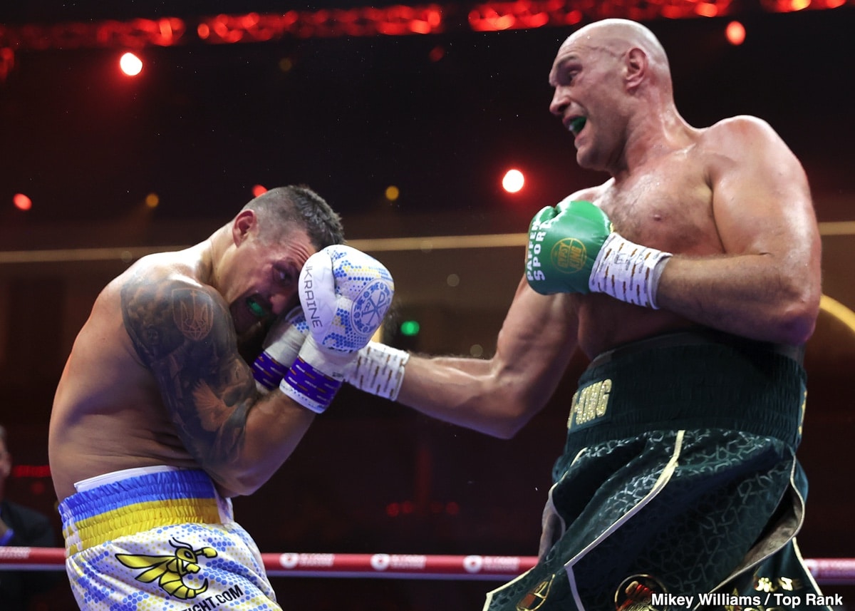 Image: Fury vs Usyk II: Start time, ring walks and streaming details