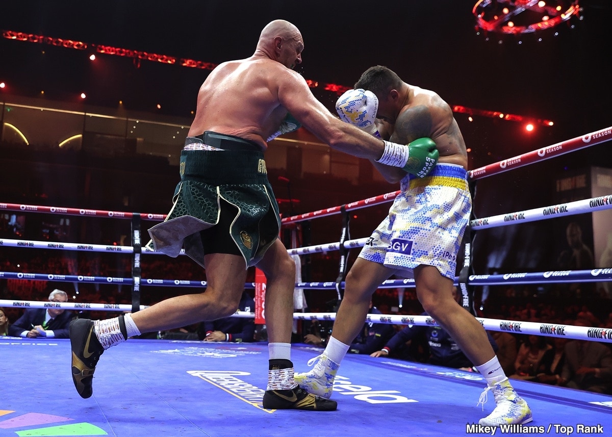 Image: Fury's Uncertain Future: Rematch with Usyk Hangs in the Balance