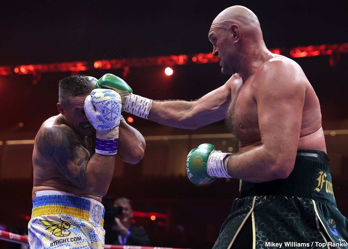Image: Usyk Defeats Tyson Fury And Becomes A Two-Weight Undisputed Champion
