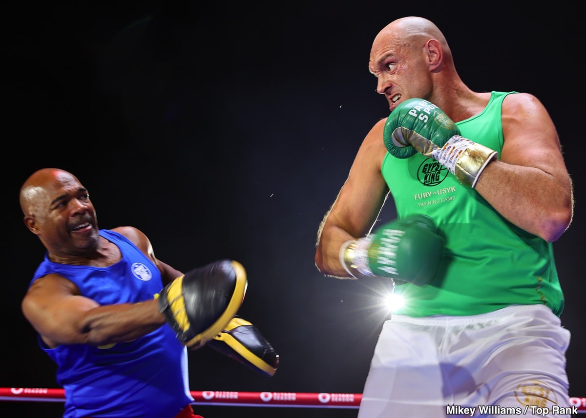 Image: Fury's Trainer, Sugarhill Steward, Eyes Knockout Against Usyk