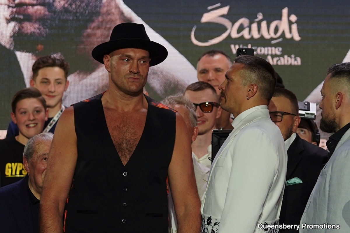 Image: Benavidez Bets on Usyk's Brilliance Over Fury's Fluff