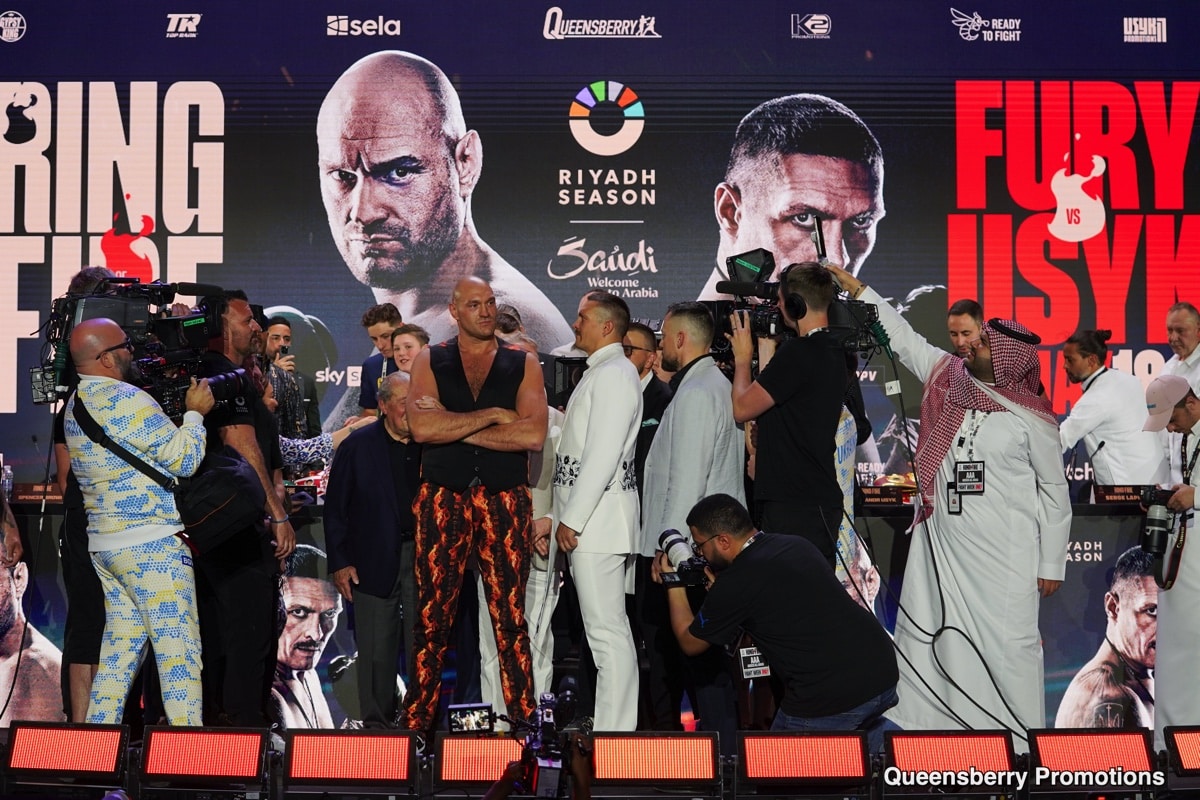 Image: Tyson Fury vs Oleksandr Usyk: Who wins the heavyweight battle of the century?