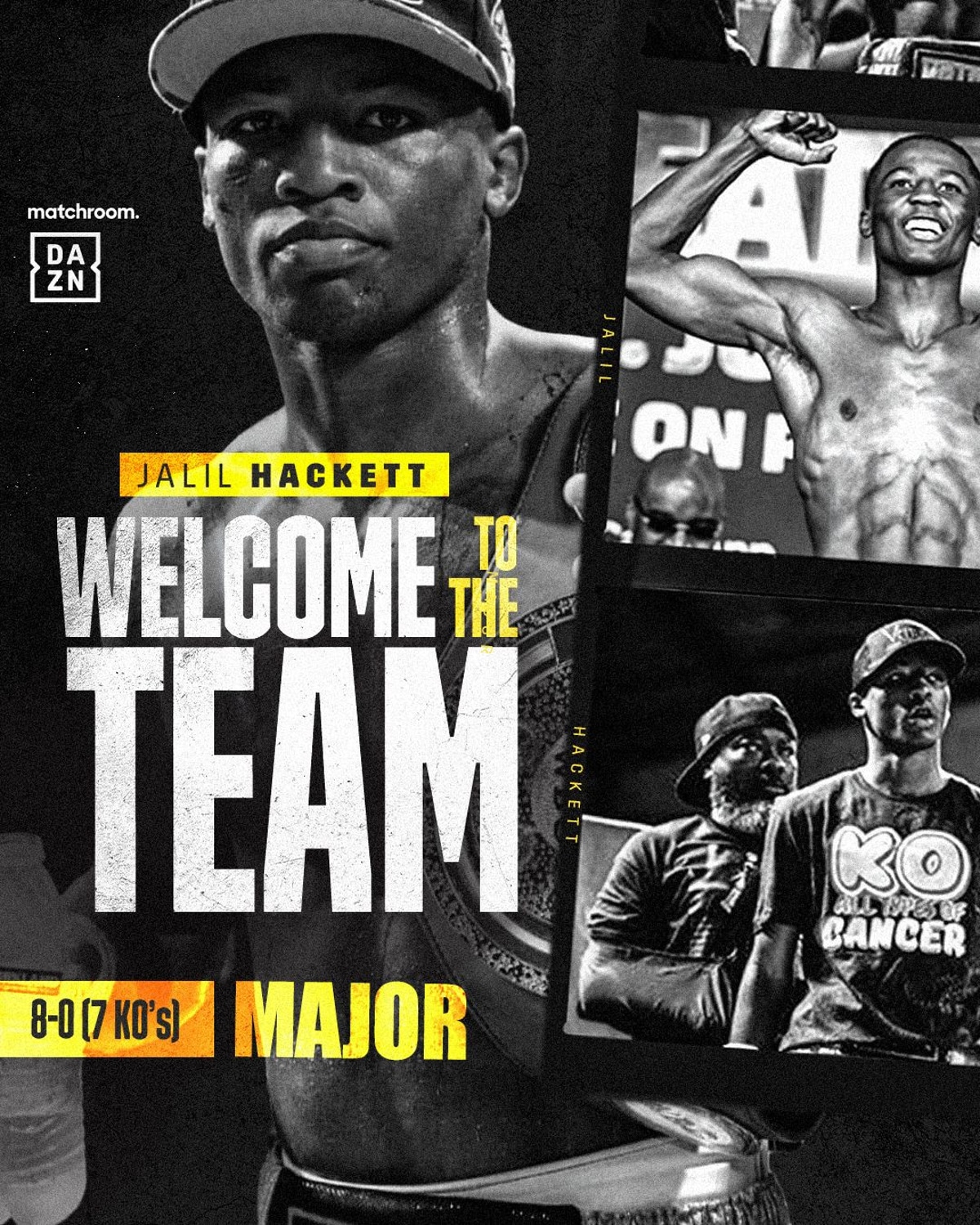 Image: Blue-Chip Prospect Jalil Hackett Signs Promotional Deal With Matchroom Boxing